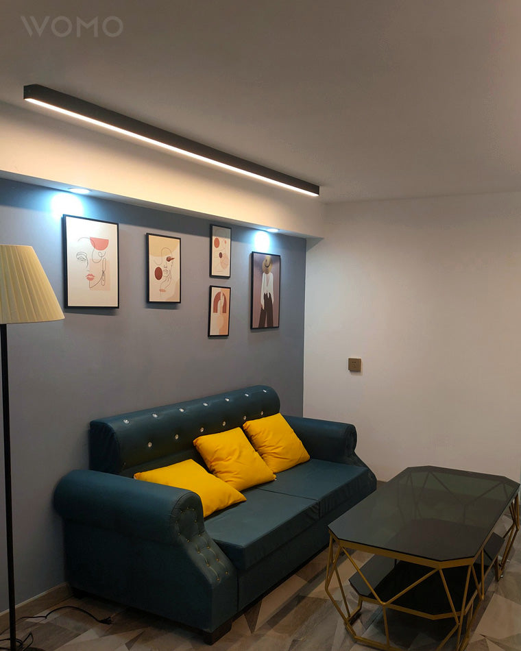 Manial. Lineare LED Deckenleuchte