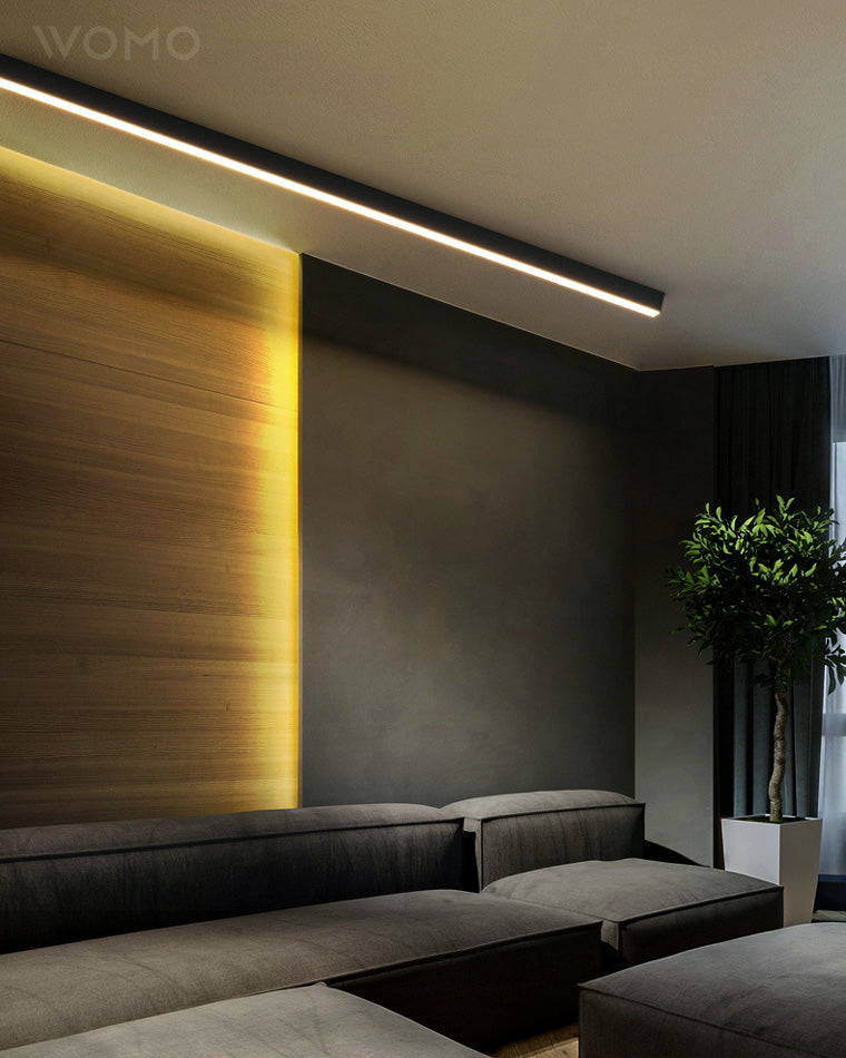 Manial. Lineare LED Deckenleuchte