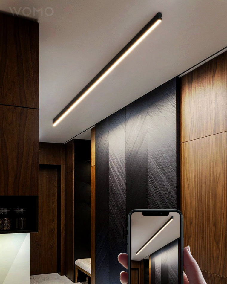 Manial. Lineare LED Deckenleuchte