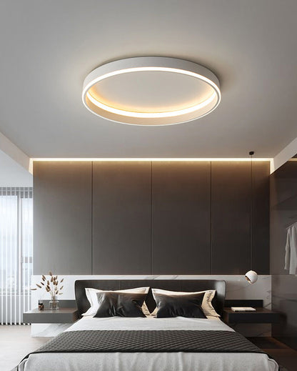 Manial. Halo LED Deckenleuchte Flach Rund