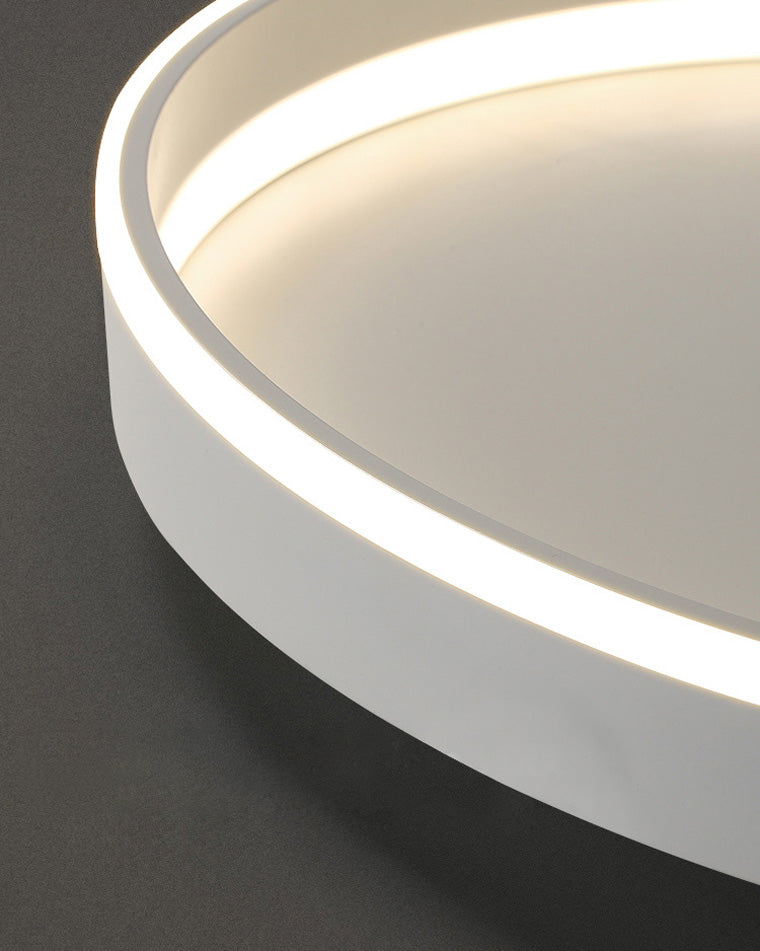Manial. Halo LED Deckenleuchte Flach Rund