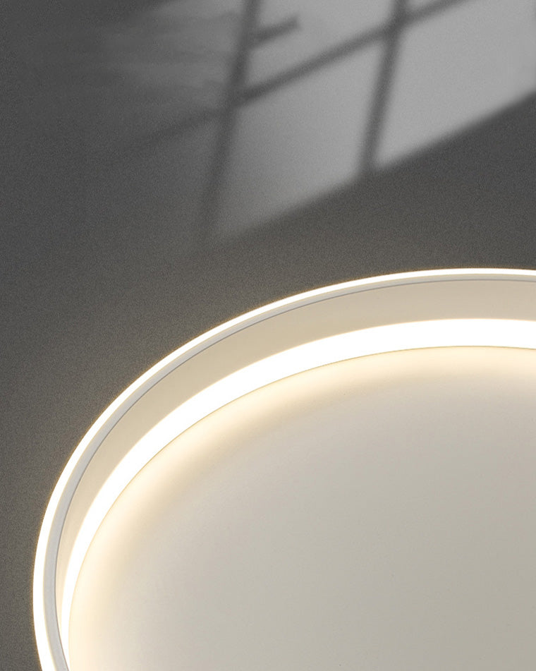 Manial. Halo LED Deckenleuchte Flach Rund