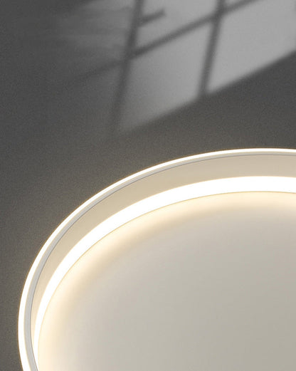 Manial. Halo LED Deckenleuchte Flach Rund
