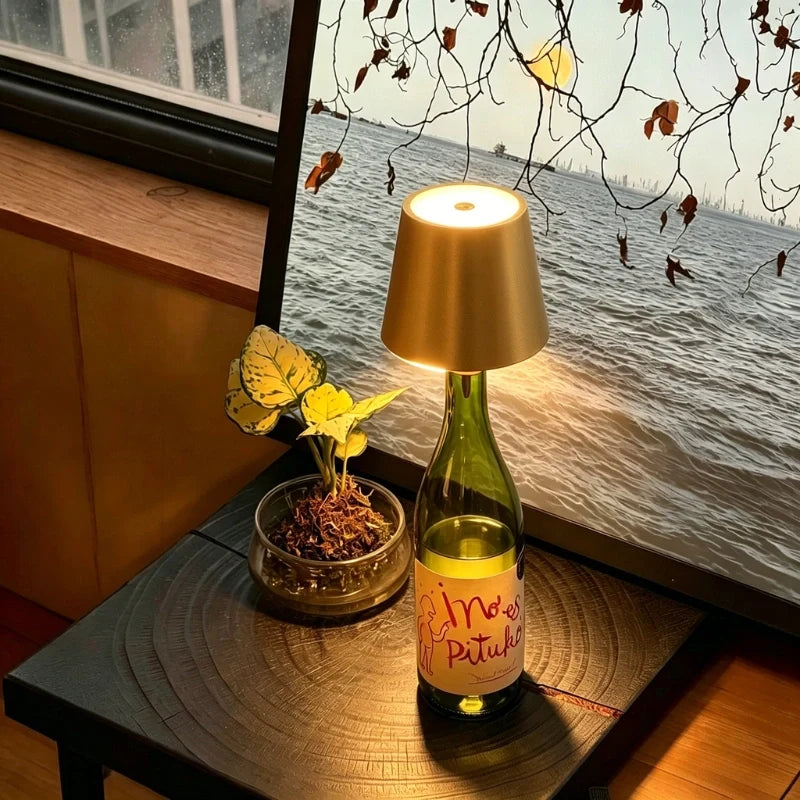 LED Flaschenlampe – Flasche als Lampe