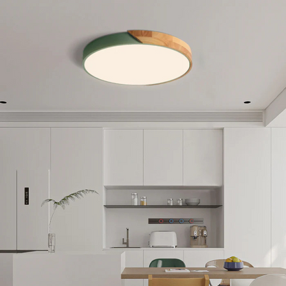 Delos Skandi Holz-Deckenleuchte | Natürliches LED-Designlicht — Ansicht 4