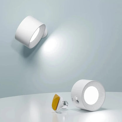 Manial. LED Wandleuchte Akku – Kabellose Wandlampe Innen mit Magnet