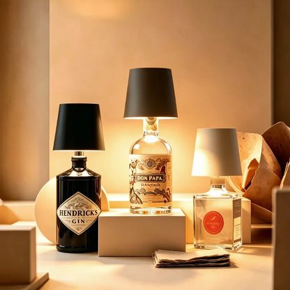 LED Flaschenlampe – Flasche als Lampe