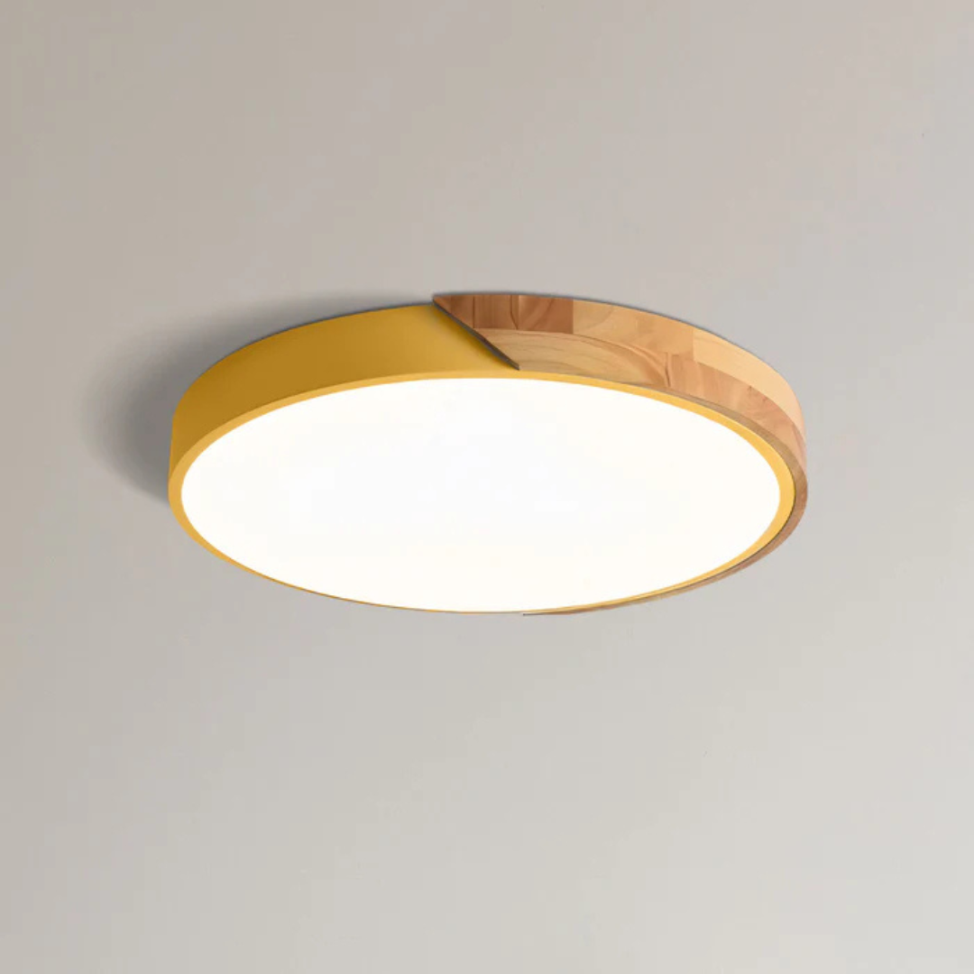 Delos Skandi Holz-Deckenleuchte | Natürliches LED-Designlicht — Ansicht 18