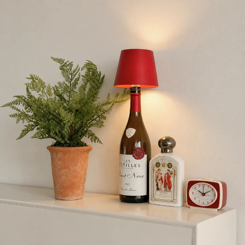 LED Flaschenlampe – Flasche als Lampe