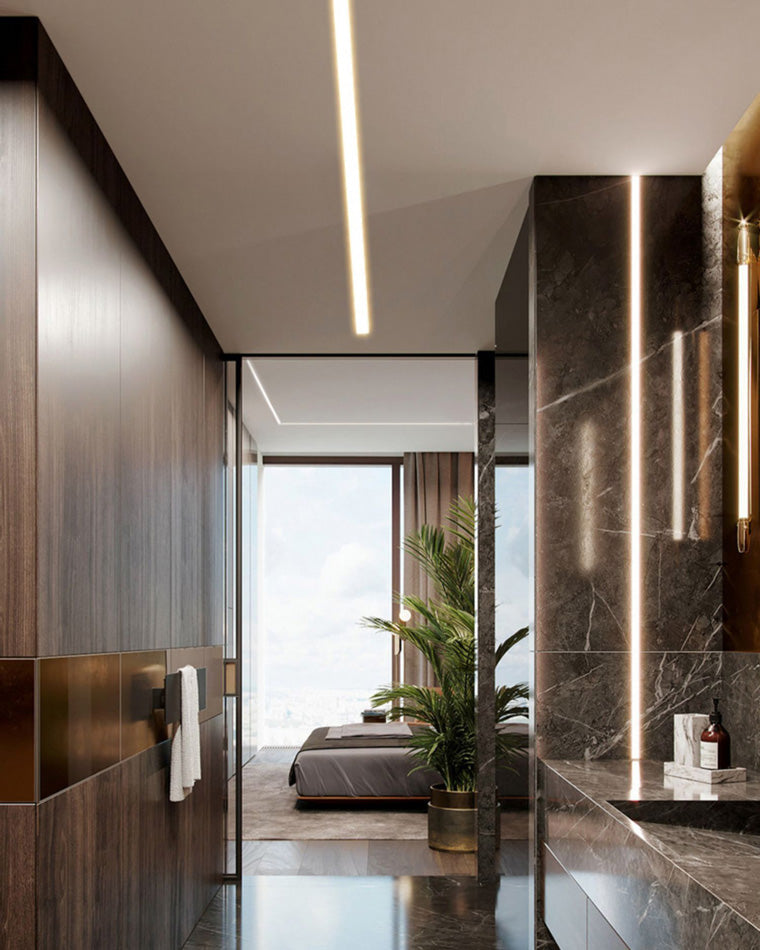 Manial. Lineare LED Deckenleuchte