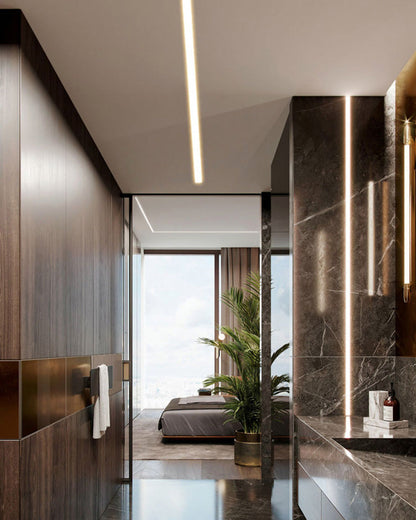 Manial. Lineare LED Deckenleuchte