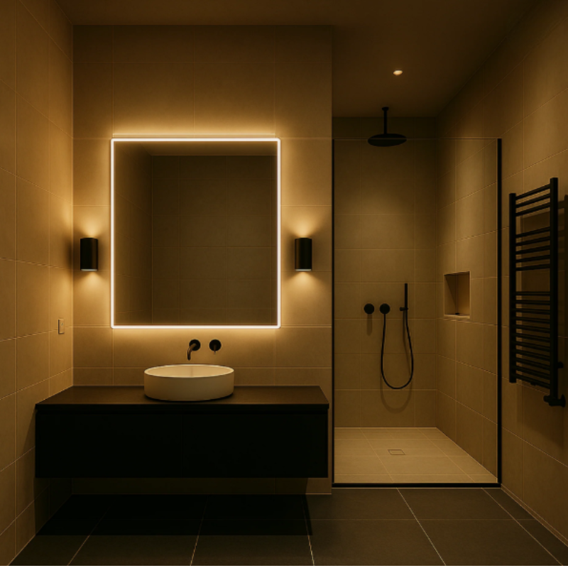 Dimmbare LED Nachttischlampe Touch – Moderne Tischleuchte Schlafzimmer