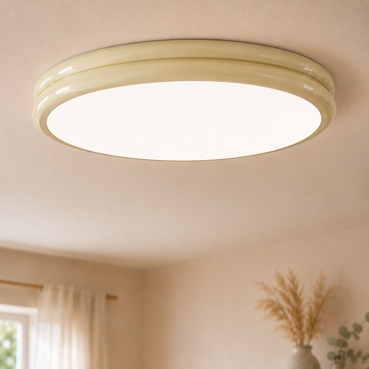 LED Deckenleuchte Modern – Flache Deckenlampe Wohnzimmer
