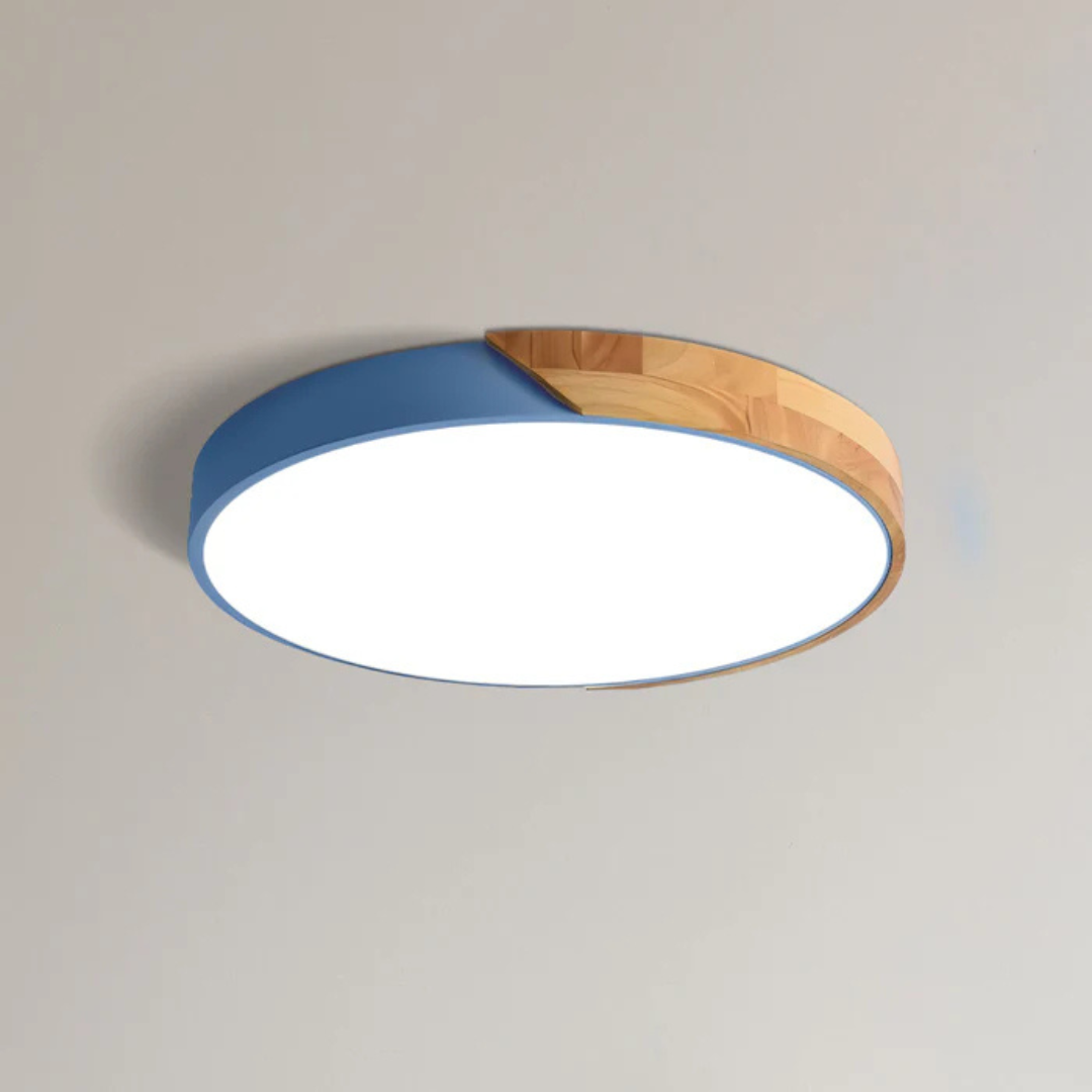 Delos Skandi Holz-Deckenleuchte | Natürliches LED-Designlicht — Ansicht 17