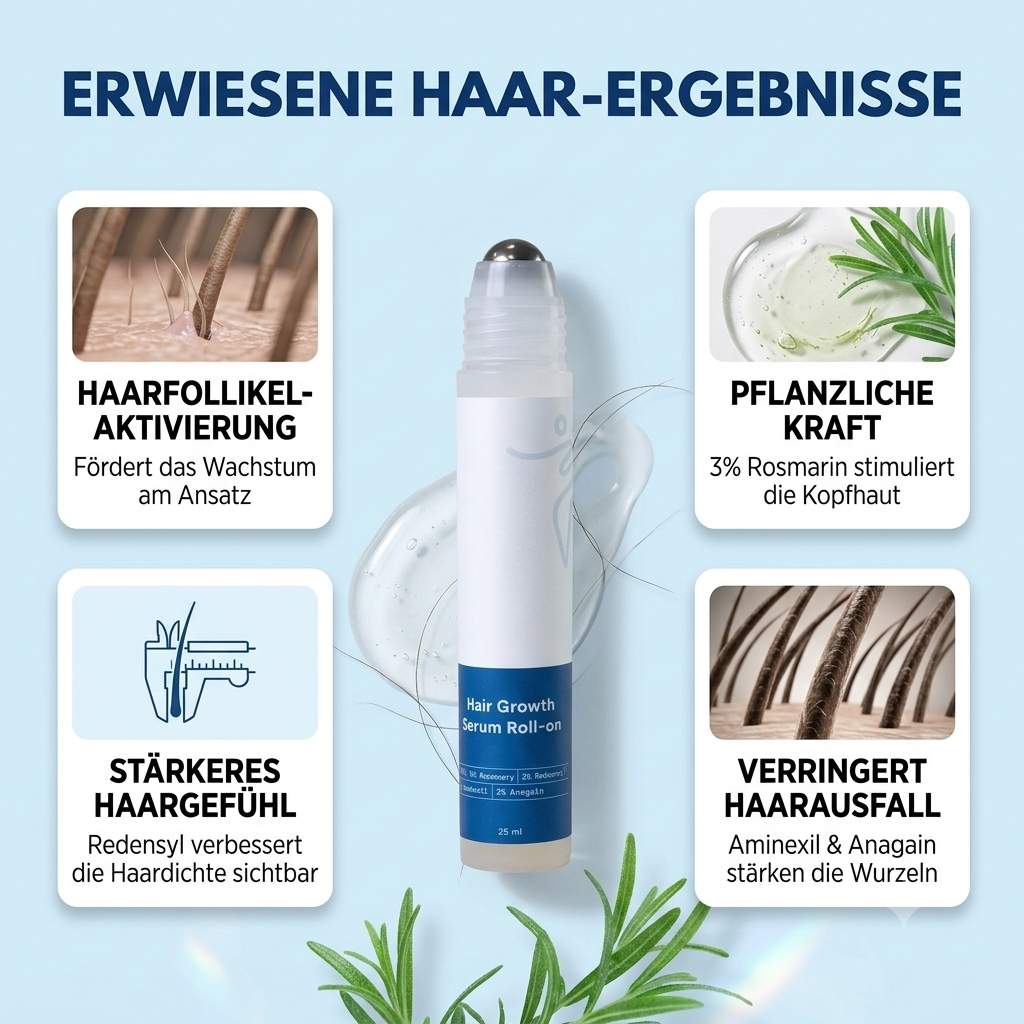 Roll & Root: Rosmarin Haarserum