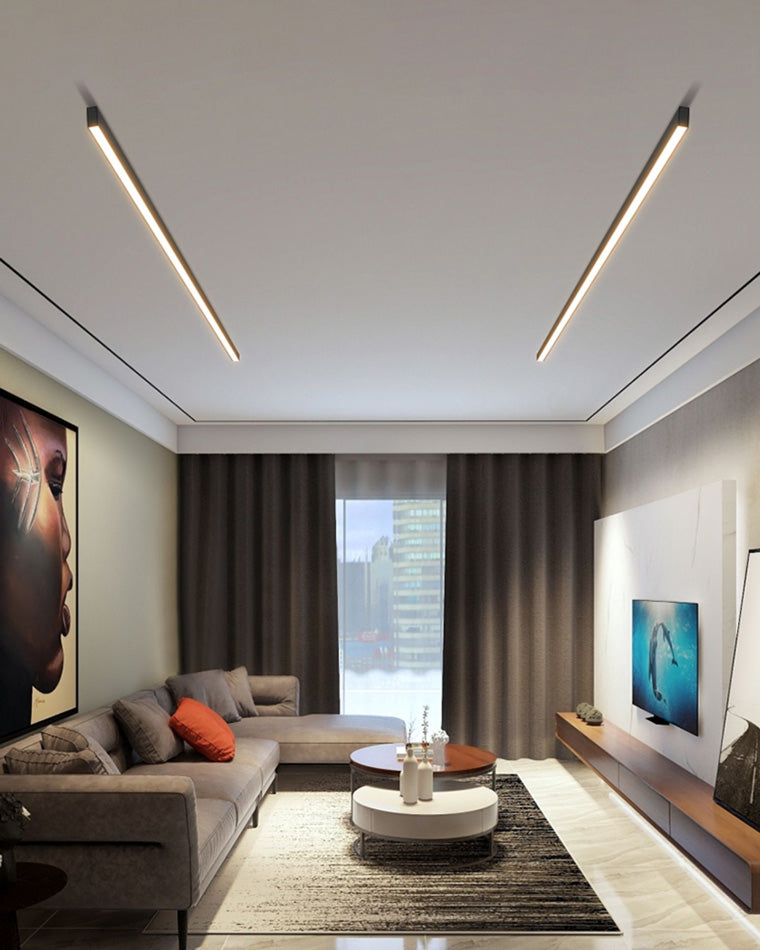 Manial. Lineare LED Deckenleuchte