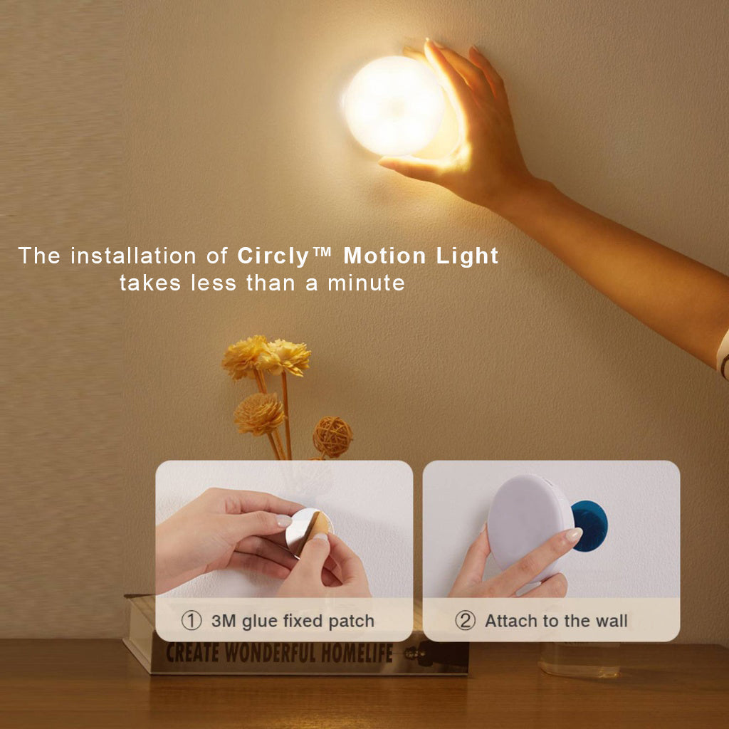 Manial. LED Leuchte mit Bewegungsmelder – Kabelloses Magnet-Licht