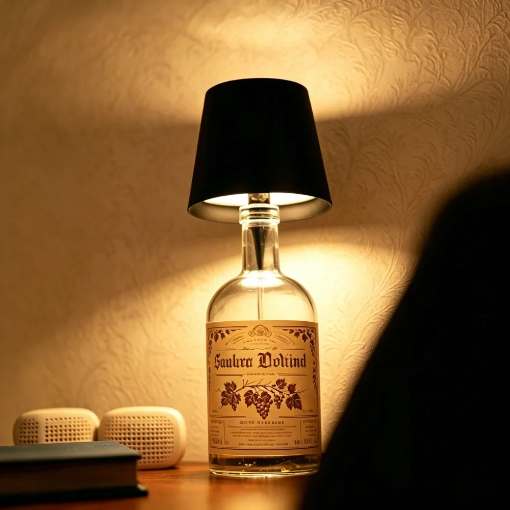LED Flaschenlampe – Flasche als Lampe