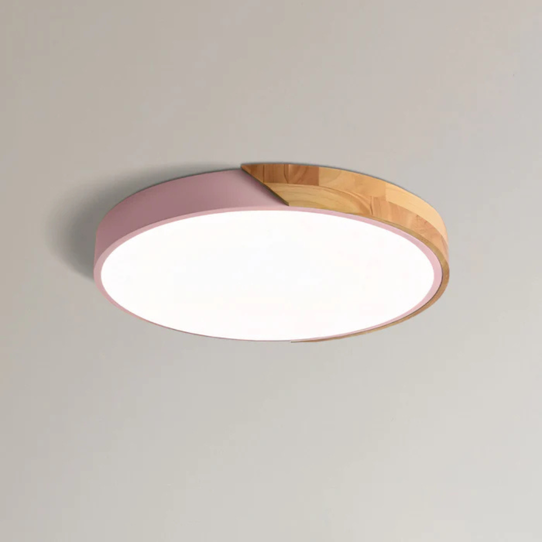 Delos Skandi Holz-Deckenleuchte | Natürliches LED-Designlicht — Ansicht 16