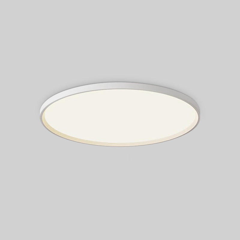 Manial. LED Deckenleuchte Flach Rund