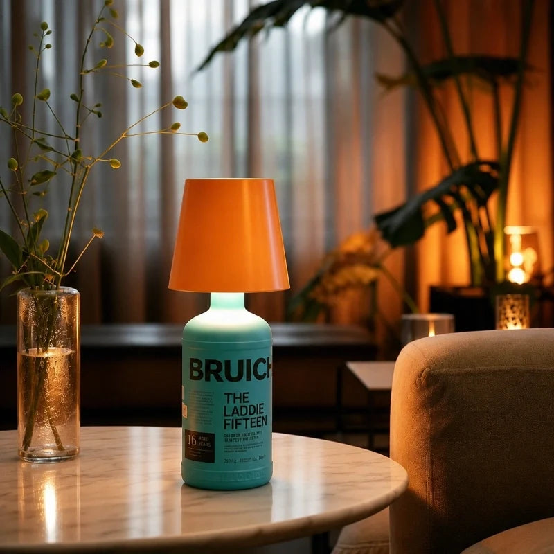 LED Flaschenlampe – Flasche als Lampe