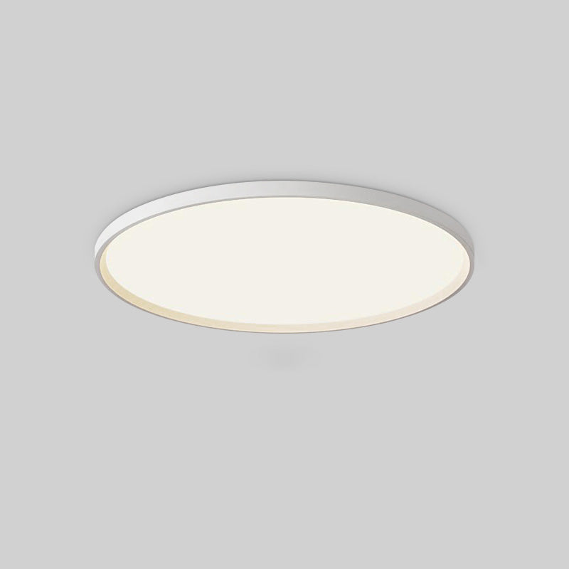 Manial. LED Deckenleuchte Flach Rund