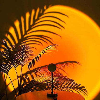 LED Sunset Lampe Projektor – Sonnenuntergangsleuchte Schlafzimmer & Wohnzimmer
