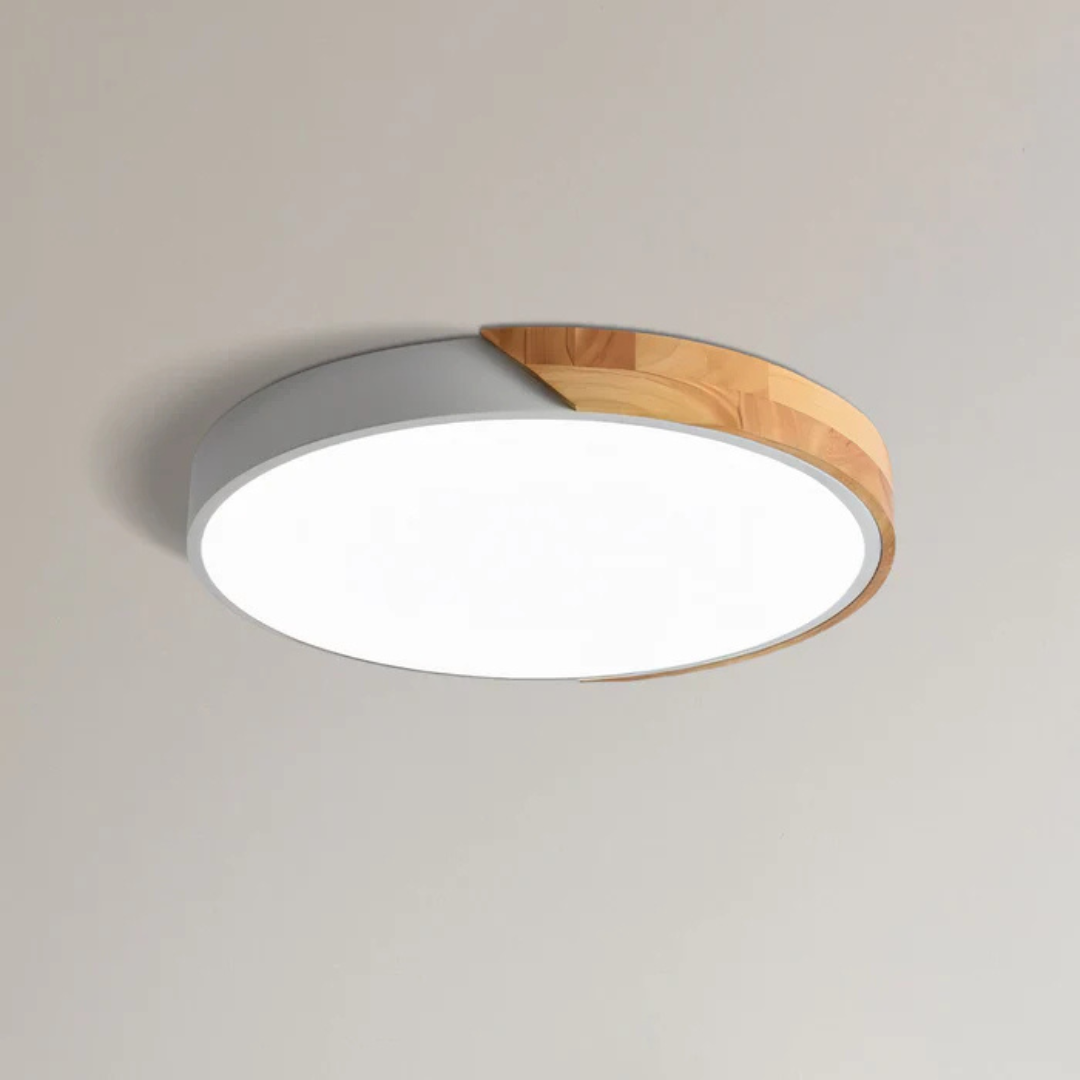 Delos Skandi Holz-Deckenleuchte | Natürliches LED-Designlicht — Ansicht 21