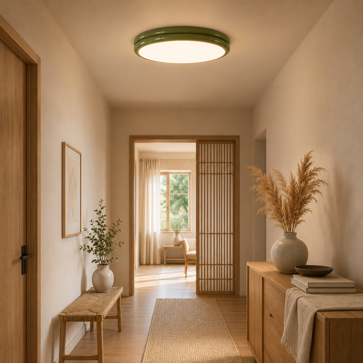 LED Deckenleuchte Modern – Flache Deckenlampe Wohnzimmer