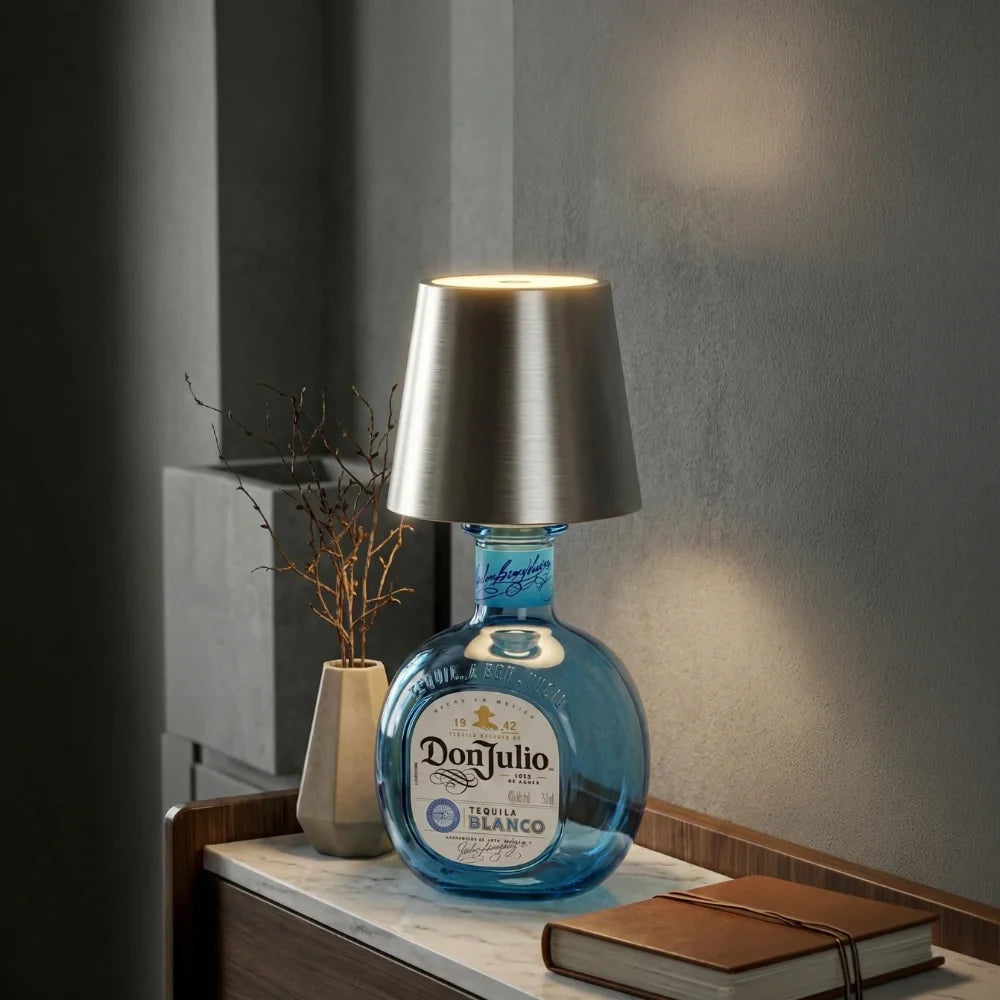 LED Flaschenlampe – Flasche als Lampe