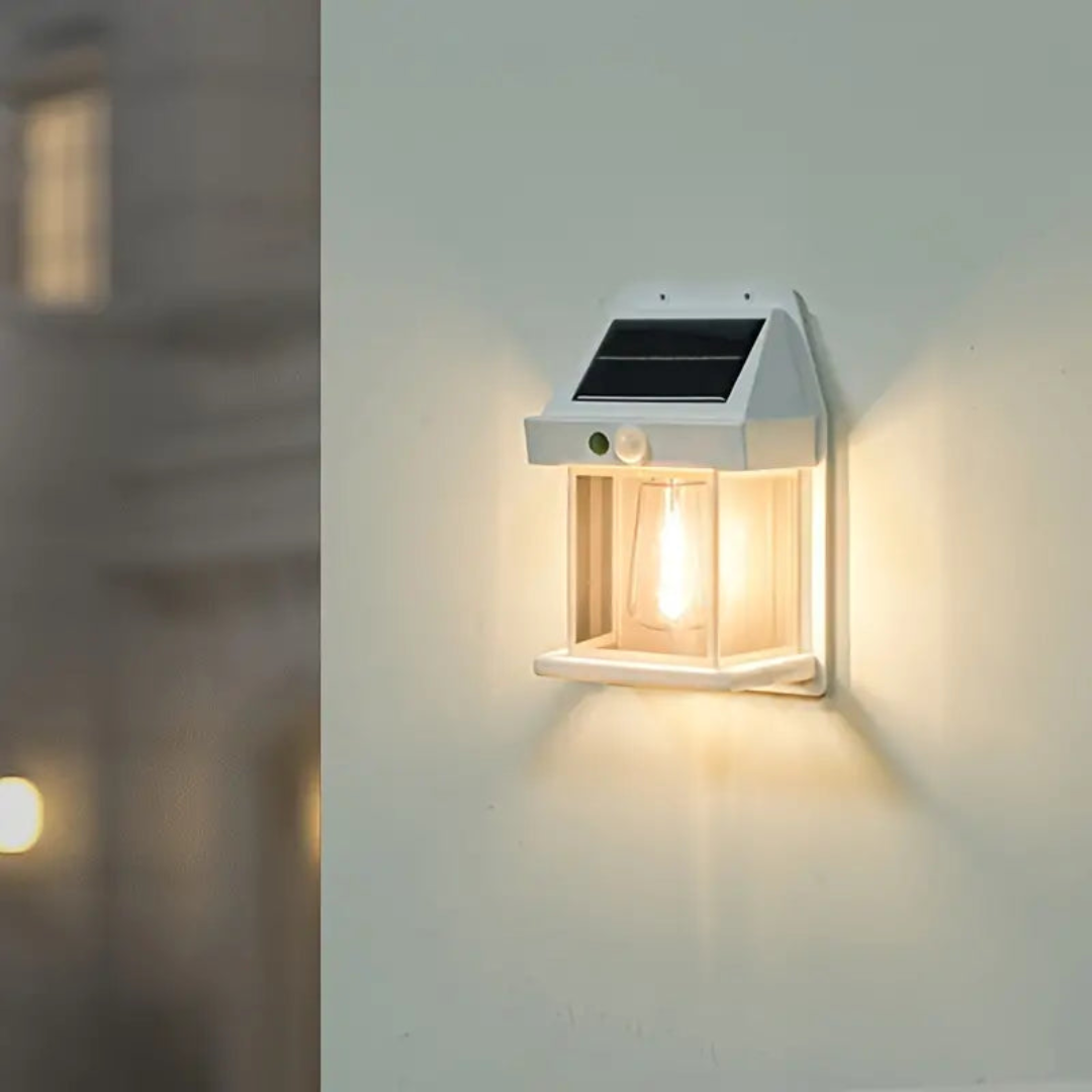 Manial. Solar Wandleuchte Außen – Schwedische Design-Lampe