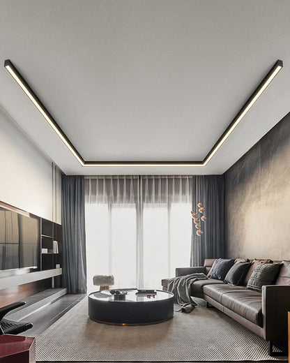 Manial. Lineare LED Deckenleuchte