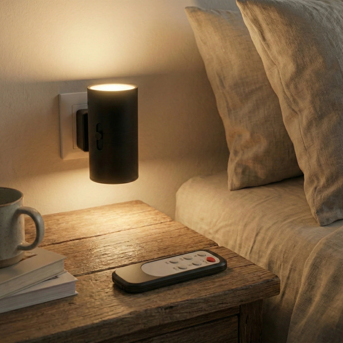 Dimmbare LED Nachttischlampe Touch – Moderne Tischleuchte Schlafzimmer