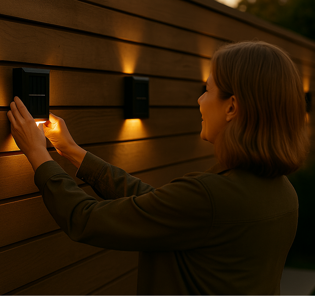 SolarFlare | Solar LED Design Lampe — Ansicht 2