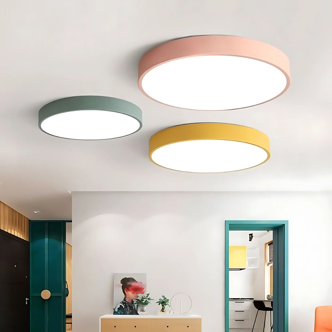 Delos Skandi Holz-Deckenleuchte | Natürliches LED-Designlicht — Ansicht 2