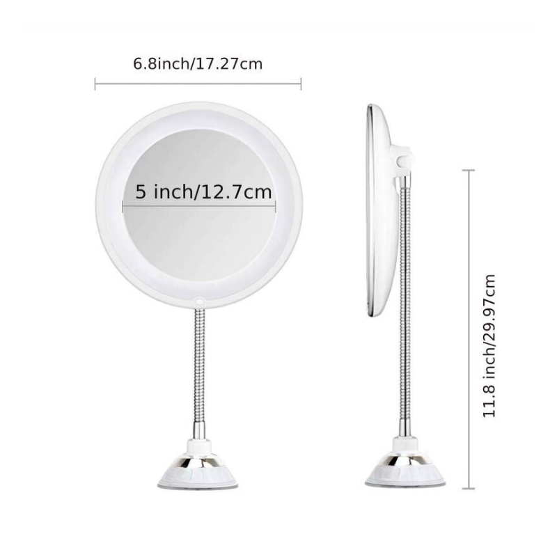 LED Badspiegel mit Beleuchtung