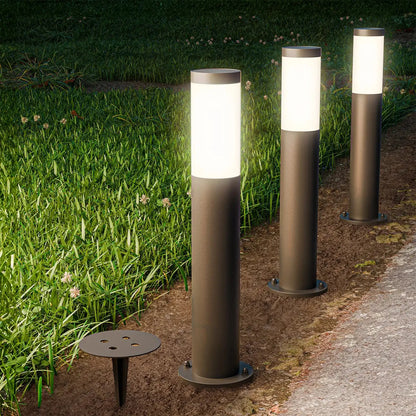 LED Wegeleuchte Modern Schwarz – Gartenleuchte & Pollerleuchte Außenbereich
