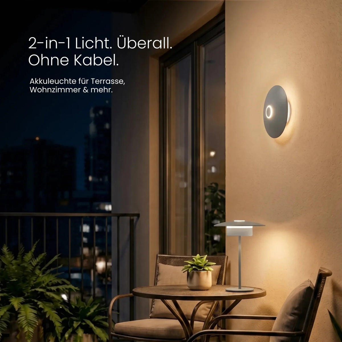 LED Nachttischlampe Dimmbar Touch – Moderne Tischleuchte Schlafzimmer