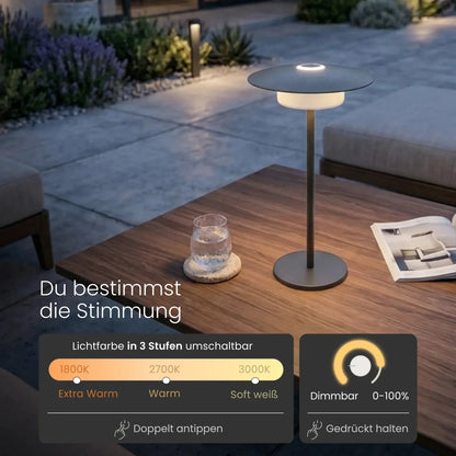 LED Nachttischlampe Dimmbar Touch – Moderne Tischleuchte Schlafzimmer