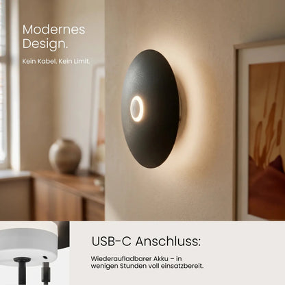 LED Nachttischlampe Dimmbar Touch – Moderne Tischleuchte Schlafzimmer