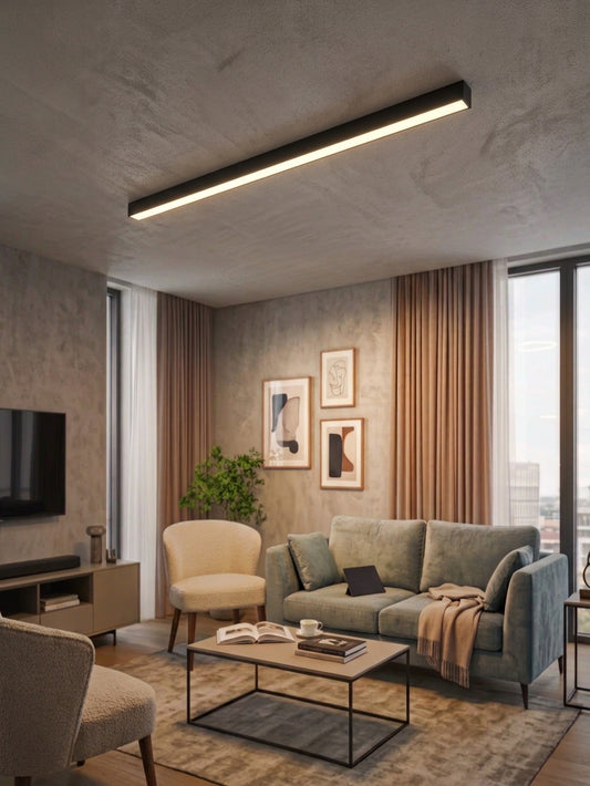 Moderne LED Deckenleuchte für Balkon & Innenbereich