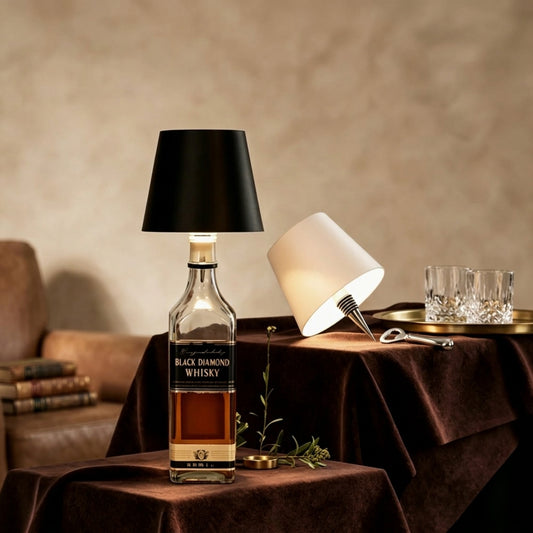 LED Flaschenlampe – Flasche als Lampe