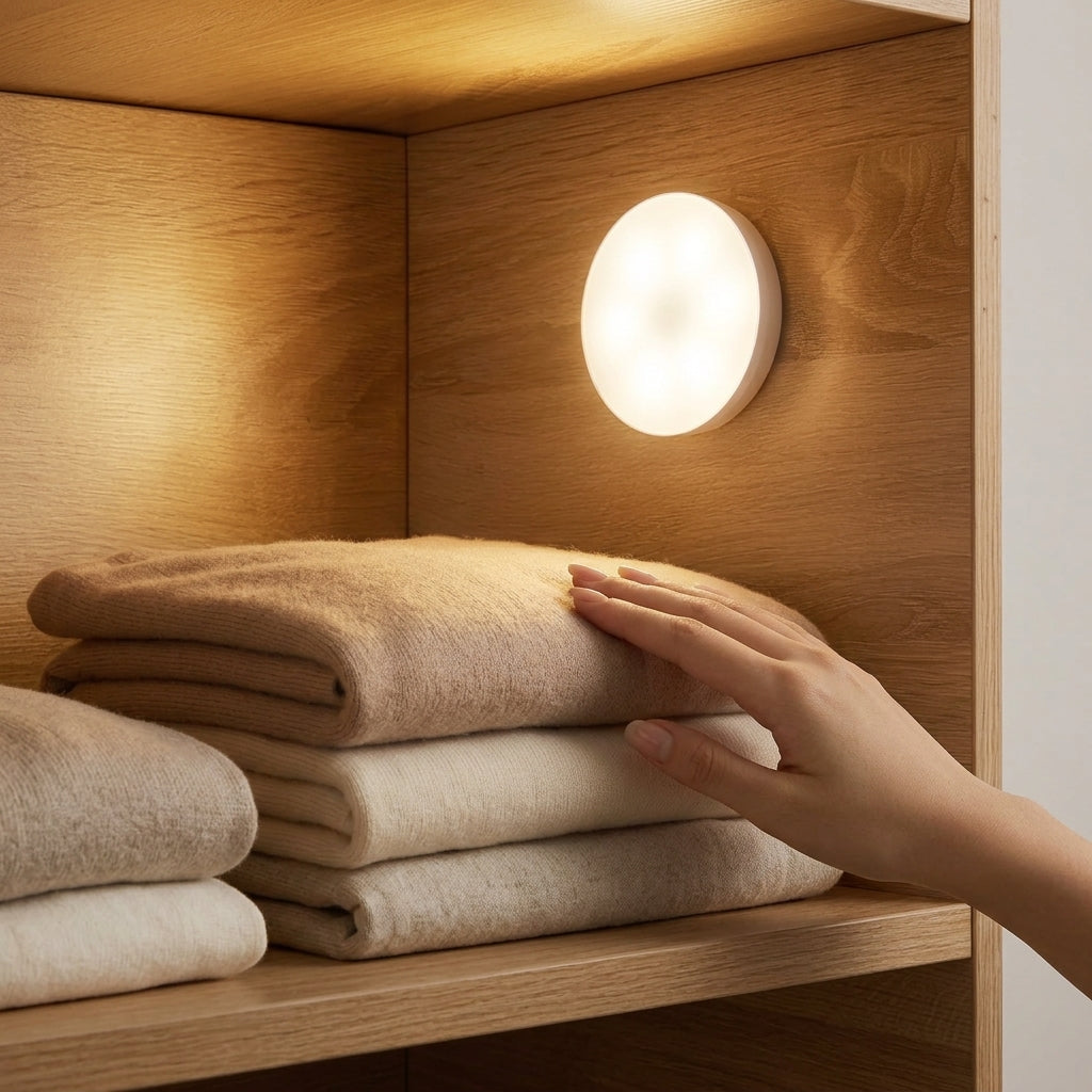 Manial. LED Leuchte mit Bewegungsmelder – Kabelloses Magnet-Licht