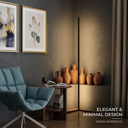 Manial. Dimmbare LED Stehlampe mit Fernbedienung