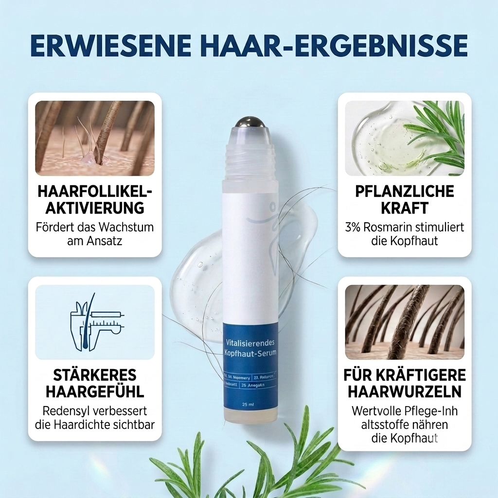 Roll & Root: Rosmarin Haarserum