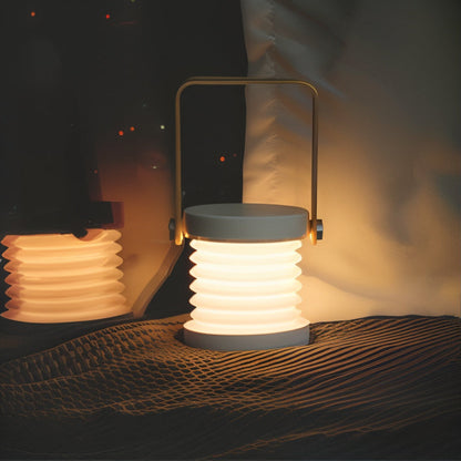 LED Akku Laterne Dimmbar – Kabellose Tischleuchte USB für Balkon & Camping