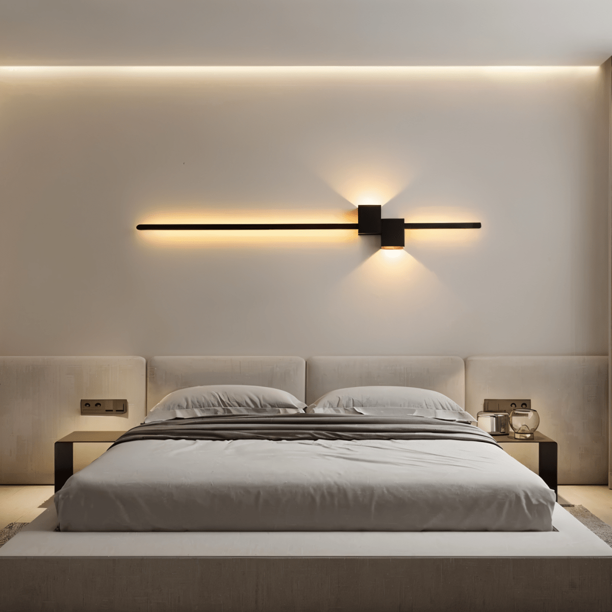 Moderne LED Wandleuchte Minimalistisch – Wandlampe Wohnzimmer & Flur