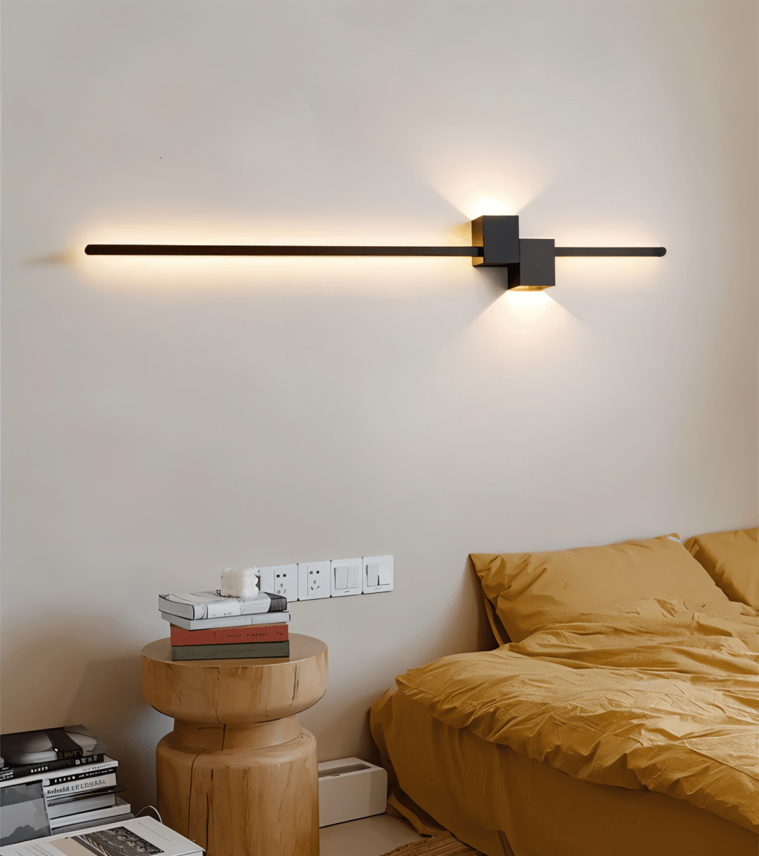 Moderne LED Wandleuchte Minimalistisch – Wandlampe Wohnzimmer & Flur