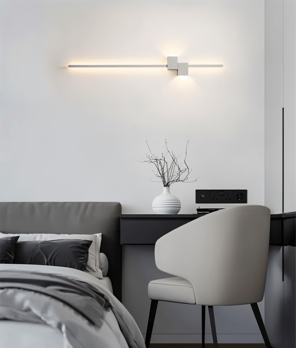 Moderne LED Wandleuchte Minimalistisch – Wandlampe Wohnzimmer & Flur