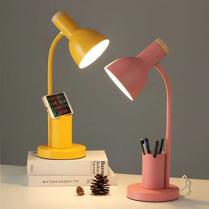 LED Schreibtischleuchte mit Stiftehalter Büro